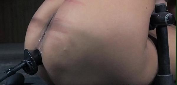  Tiedup scarred sub toyed and caned by maledom